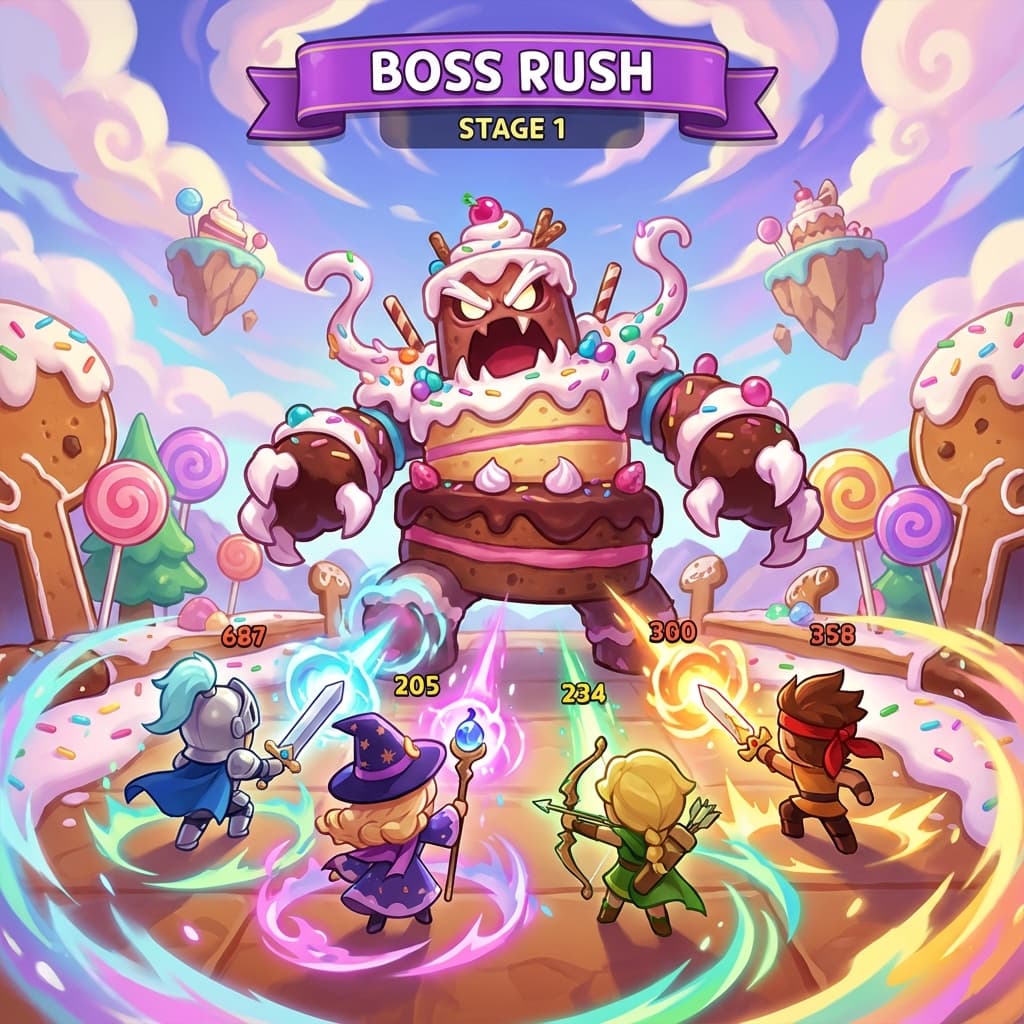 Boss Rush Stage 1 Guide